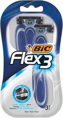 Holiaci strojček, pásnky, jednorazový, BIC "FLEX 3"