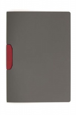 Rýchloviazač, s klipom, A4, DURABLE "DURASWING® COLOR 30", červený