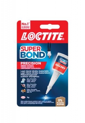 Sekundové lepidlo, 5 g, HENKEL "Loctite Super Bond Precision"