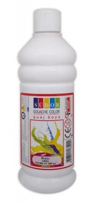 Tempera, 500 ml, Südor, biela