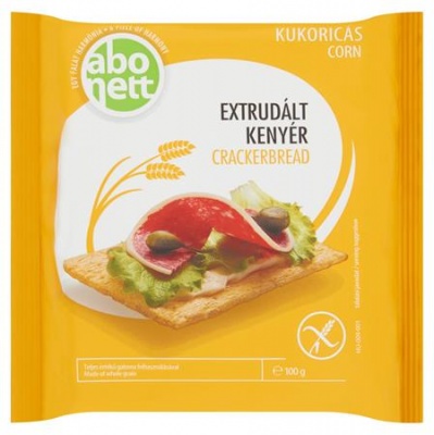 Abonett extrudovaný chlieb, 100 g, kukuričný, bezlepkový