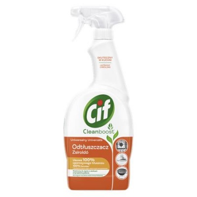 Čistiaci sprej do kuchyne, odmasťujúci, 750 ml, CIF "Cleanboost"