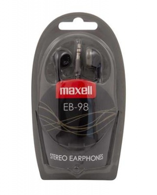 Slúchadlá, MAXELL "Ear Buds 98", čierna