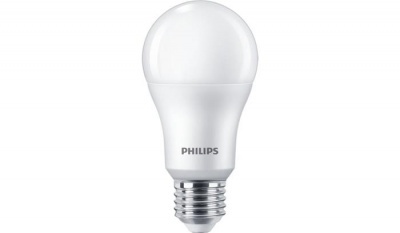 LED žiarovka, E27, guľa, 13W, 1521lm, 230V, 2700K, A60, PHILIPS "CorePro"