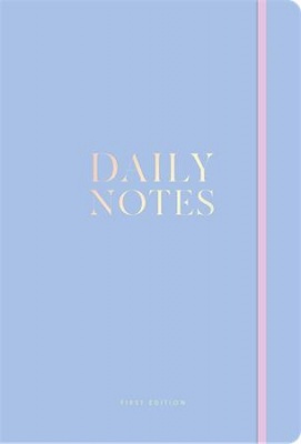 Poznámkový zošit, linajkový, čistý, štvorčekový, A5, 96 listov, tvrdá obálka, SHKOLYARYK "Daily notes", rôzne vzory