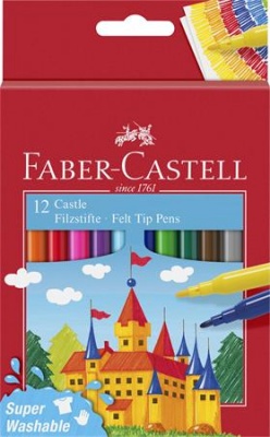 Fixky, sada, FABER-CASTELL, 12 rôznych farieb "Castle"