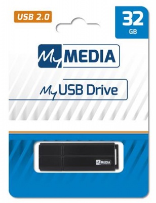 Pendrive, 32GB, USB 2.0, MYMEDIA